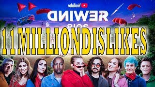 Youtube Rewind Dislikes 2018 | 12 Million Dislikes | Most Disliked Video on Youtube