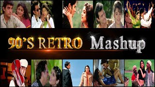 90's Retro Mashup | Bollywood Old Songs | Dj Parth | Sajjad Khan Visuals