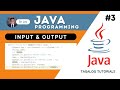 JAVA PROGRAMMING TAGALOG #3 : Basic Input and Output | Sir Jayson