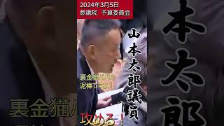 山本太郎議員が裏金について攻める！『令和６年３月５日参議院予算委員会』