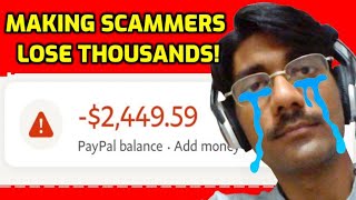 Scammers Rage After We Destroy His Computer! (Lost Thousands of dollars)