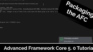 Packaging the AFC for Windows (AFC5.0 Tutorial)
