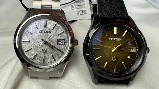 Citizen Ultra-precise CaliberA060 Super Titanium Fume Paper dial \u0026 Meteorite dial