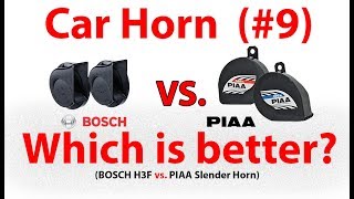 PIAA Slender Horn vs. BOSCH H3F - Car Horn Comparison #9