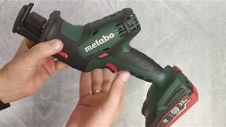 Сабельная пила Metabo 18 LTX