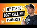 My Top 10 Print on Demand Products That Sell the Most on RedBubble & Merch by Amazon