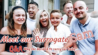 Meet Our Surrogate Sam | Q&A | Why She Decided To Carry Our Baby