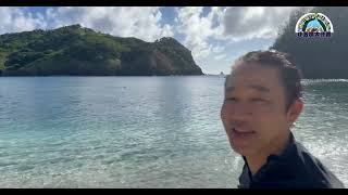 【小笠原諸島】島到着！ボニンブルーってなんだ？【藤田の休日SP③】