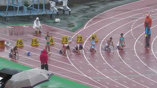 女子100m予選5組 千葉県高校新人2024