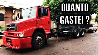 QUANTO GASTEI PRA ERGUER O CAMINHÃO ???