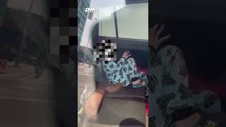 Tak hidupkan enjin! Budak menangis seorang diri dalam kereta, berpeluh sampai pucat