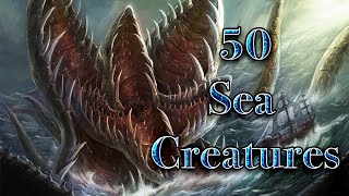 50 Mythical Sea Creatures From Around The World