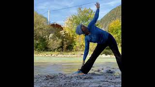 Bewegung am Fluss    Yoga an der Isar / Mittenwald