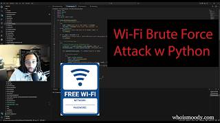 How to make a Wi-Fi Brute Force Attack using Python (Dictionary Attack)