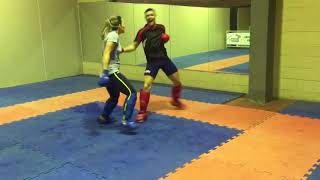 Douglas Brose training karate