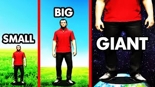 Growing Into WORLD'S BIGGEST MAN In GTA 5