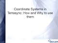 Coordinate Systems in Terrasync: How and Why to use them.