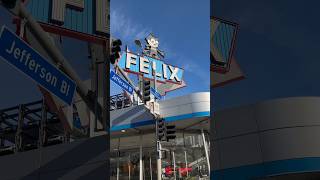 Felix Sign Chevrolet Dealership in LA #felixthecat #chevrolet #losangeles #california #neonsign