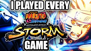 I Played EVERY Naruto: Ultimate Ninja STORM Game In 2022