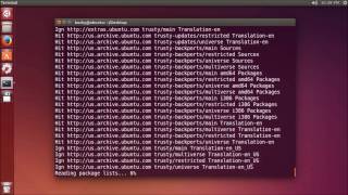 11. INSTALL SOFTWARE WITH APT apt-get