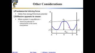 EMA5001 L01-07 Additional considerations on down hill vs up hill diffusion