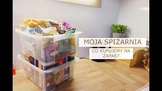 MOJA SPIŻARNIA | CO KUPUJEMY NA ZAPAS, PRZEKĄSKI BLW, MAKARONY, KASZE, KASZKI