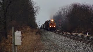 Sunset of the CSX? Pure Michigan Trains Dec 2015