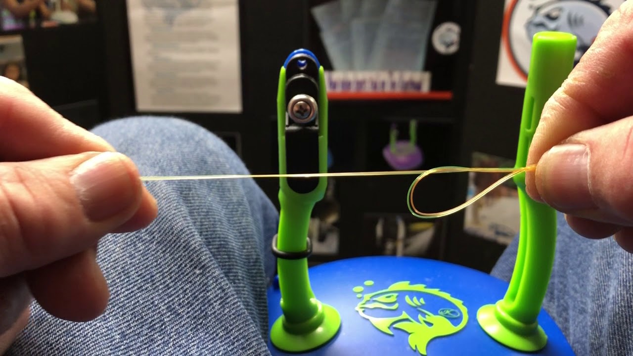 How To Tie The J Knot On The Knothead Tool! - YouTube