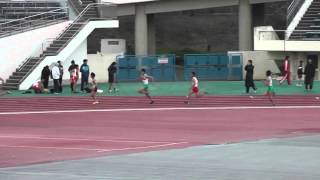 2014年2月11日東大阪　200m　上野・村井