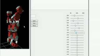 iRobot --- 3D robot by vPython Python wxPython