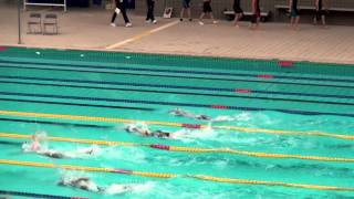 2014 日本選手権 FinSwimming 50m CMAS ビーフィン 山下結羽 日本新記録