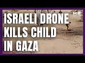 Israeli drone kills Palestinian child in central Gaza