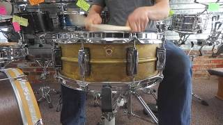 Ludwig Raw Brass 5x14 at Explorers Percussion