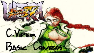 Keep it Simple series:USF4 C.Viper Basic Combos