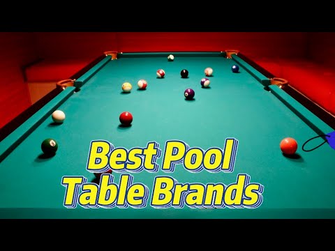 10 Best Pool Table Brands Build Your Home Game Room Youtube