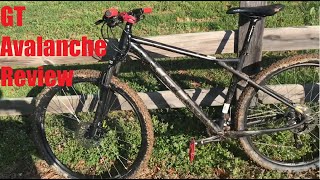 GT Avalanche Mountain Bike Review, Fist Ride, and Thoughts!