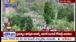 Devotees Throng To Palanka Veerabhadra Procession In Paraksam