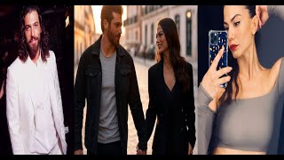 The love of Can Yaman and Demet Özdemir is documented once again in Porto: