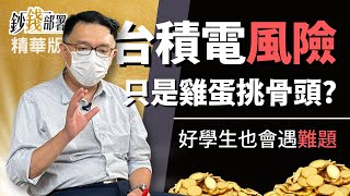 精華💰台積電這6大風險 網友:只是雞蛋裡挑骨頭 真的嗎?《鈔錢部署》盧燕俐 ft.林信富 202200727