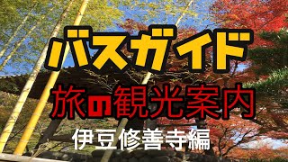 バスガイド旅の観光案内　伊豆修善寺温泉編