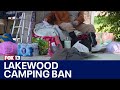 Lakewood public camping policy starts Wednesday | FOX 13 Seattle