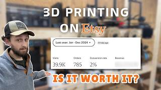 My First Year Selling 3D Prints: Etsy \u0026 Amazon Sales, Ads, and Profit Breakdown (2024 Recap)