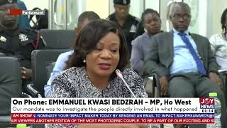 The instruction to suspend sitting did not come from the Speaker - Emmanuel Kwasi Bedzrah