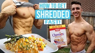 HOW TO GET SHREDDED | Full Day Of Eating For Fat Loss
