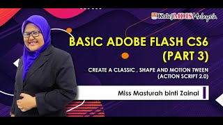 BASIC ADOBE FLASH TUTORIAL PART 3