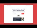 Responsive Coming Soon Page For SaaS Email Marketing Tool