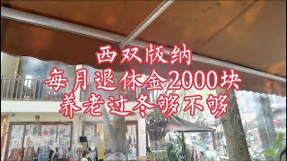 【小龙在版纳】In Xishuangbanna, the monthly pension is 2,000 yuan, is it enough for wintertime? 10/03/2022