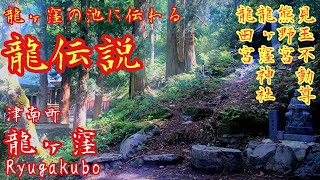 新潟 八大龍王『龍ヶ窪の伝説と見玉不動尊』九頭龍権現 ジオパーク