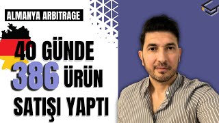 TAYFUN AMAZON ALMANYA'DA AYDA 386 ADET ÜRÜN SATIŞI YAPIYOR! | Almanya FBA Online Arbitrage