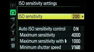 DSLR / SLR and Mirrorless Basics : ISO, Aperture & Shutter Speed & Exposure Triangle